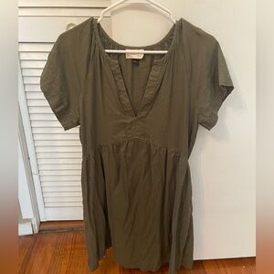 Olive Green Dress